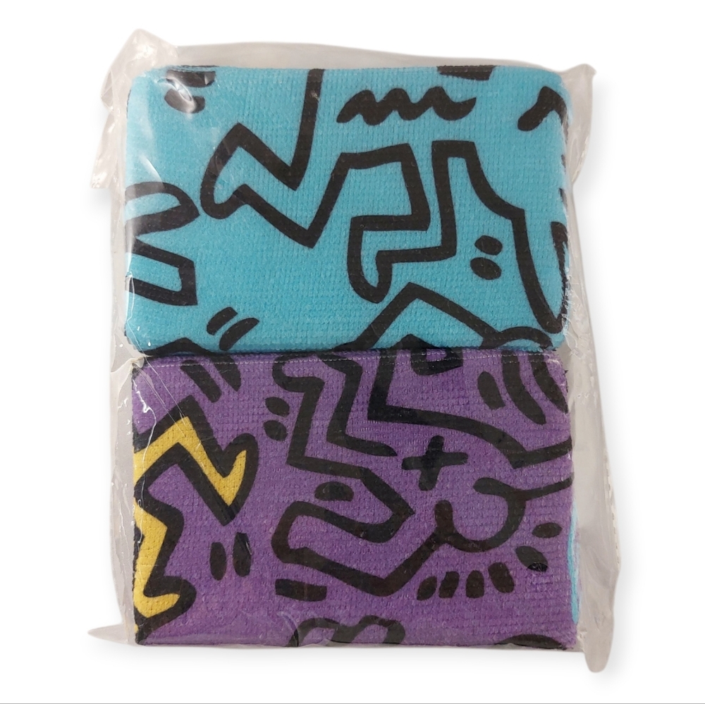 Keith Haring Pop Art Cleaning Sponges Casabella Set Of 2